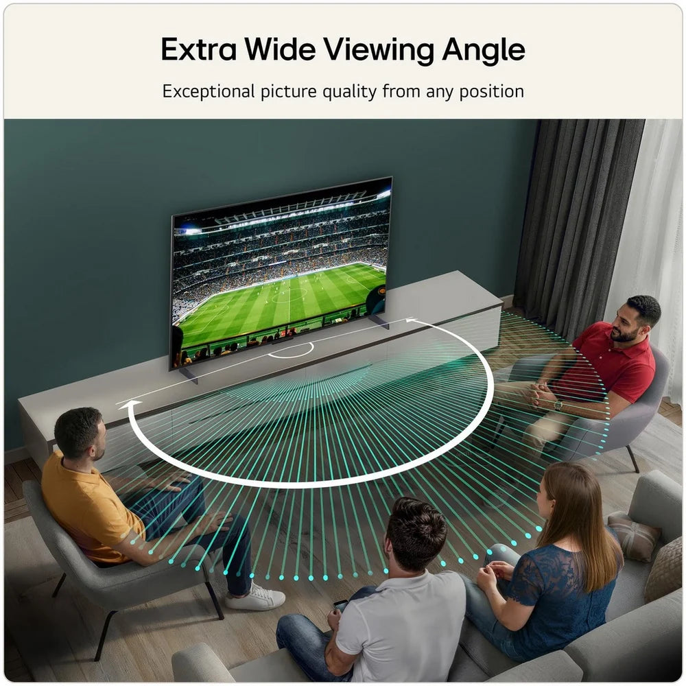 LG OLED42C66LB 42 Inch OLED evo AI C6 4K Ultra HD HDR Smart TV 2026