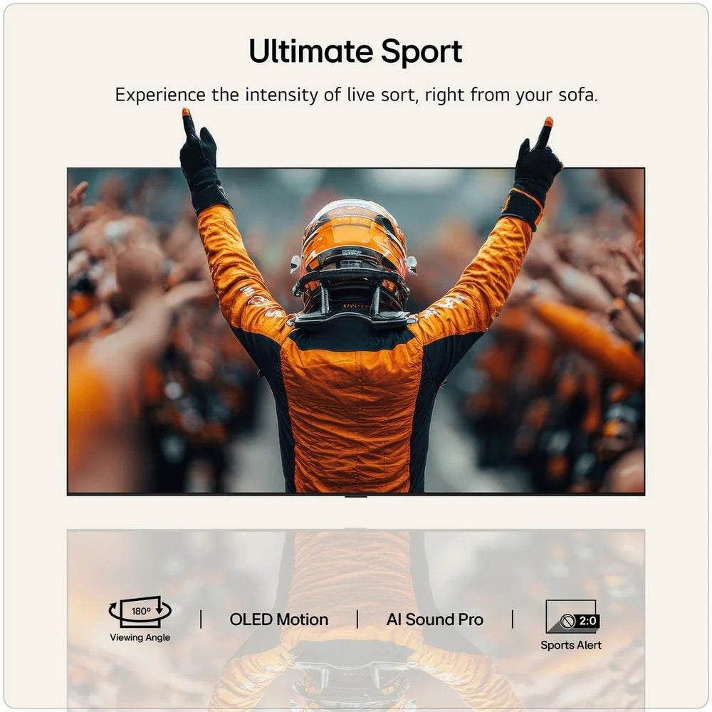 LG OLED55G64LW 55 Inch OLED Evo AI G6 OLEDG64LW 4K Ultra HD HDR Smart TV (Wall mount version) 2026