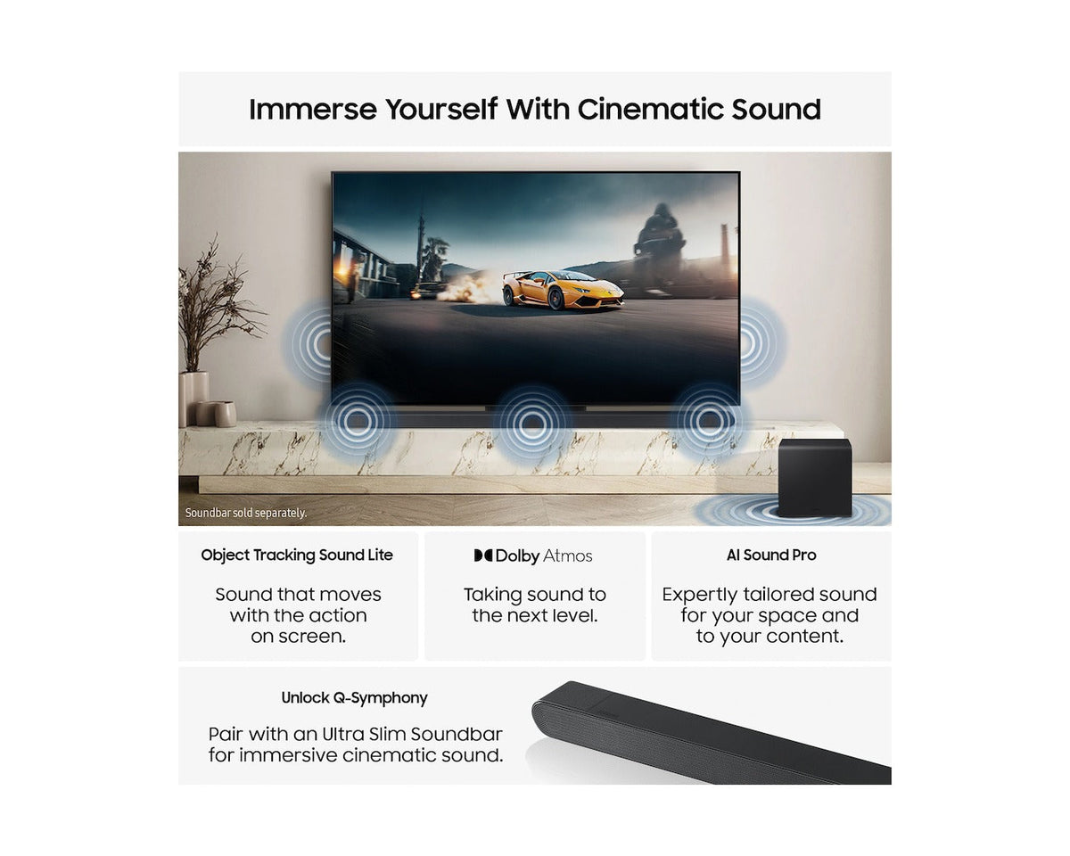 Samsung QE42S93FAEXXU 42 Inch S93F 4K OLED Ultra HD HDR Vision AI Smart TV