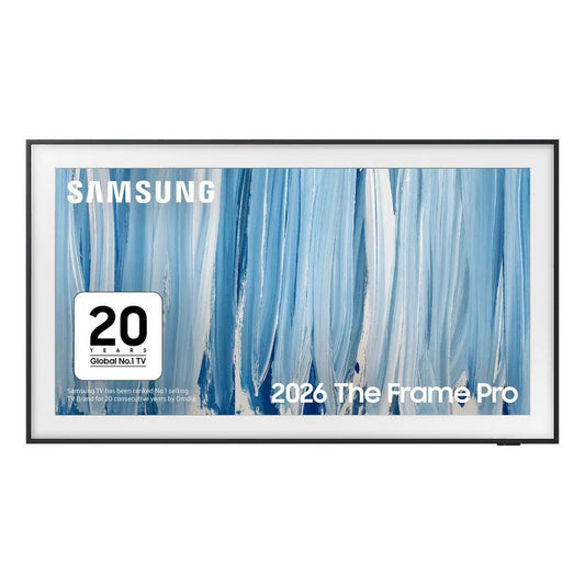 Samsung QE65LS03HWUXXU 65 Inch The Frame Pro LS03HW Neo QLED 4K UHD HDR Vision AI Smart TV with Art Mode & Wall Mount 2026