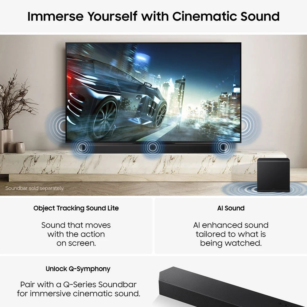 Samsung QE65QN73HAUXXU 65 Inch QN73H 4K Neo QLED Ultra HD HDR Smart AI TV 2026