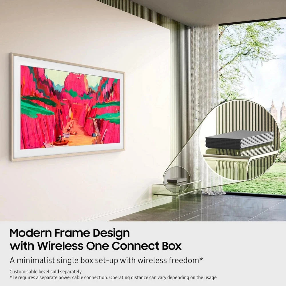 Samsung QE75LS03FWUXXU 75 Inch The Frame Pro LS03FW Art Mode Neo QLED 4K Vision Ultra HD HDR Smart AI TV