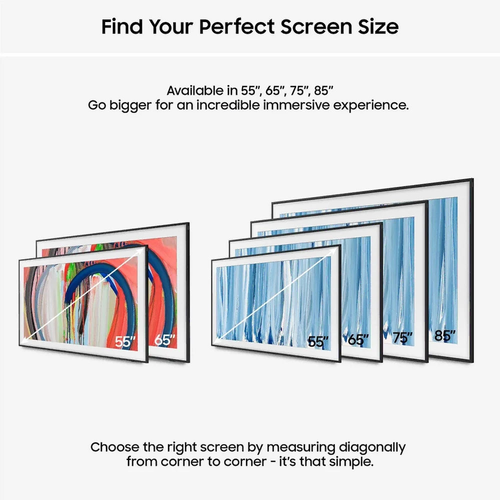 Samsung QE75LS03HWUXXU 75 Inch The Frame Pro LS03HW Neo QLED 4K UHD HDR Vision AI Smart TV with Art Mode & Wall Mount 2026