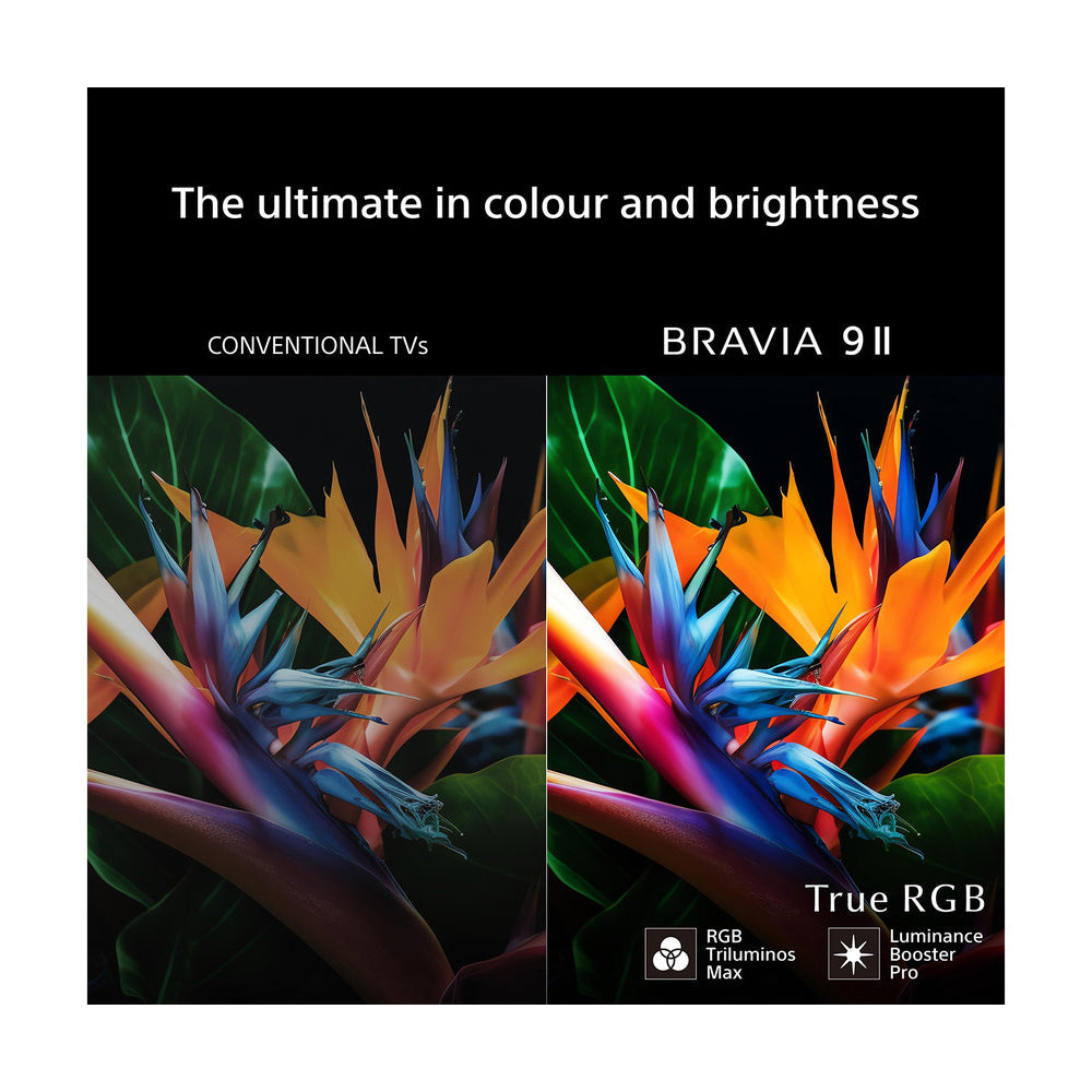 Sony BRAVIA 9 II K115XR95M2B 115 Inch True RGB LED 4K Ultra HD HDR Smart Google TV 2026