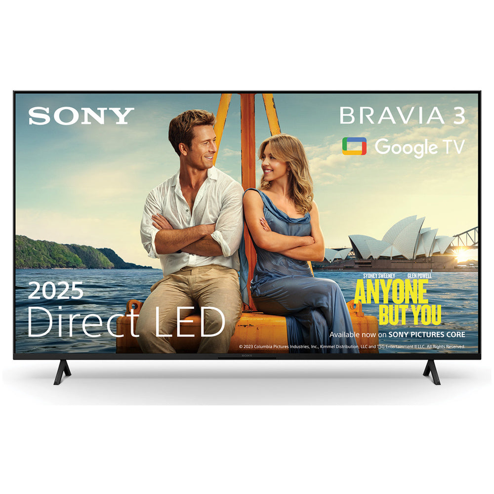 Sony K43S38BP 43 Inch Bravia 3 LED 4K Ultra HD HDR Smart Google TV