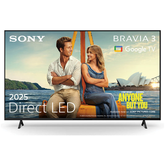 Sony K43S38BP 43 Inch Bravia 3 LED 4K Ultra HD HDR Smart Google TV