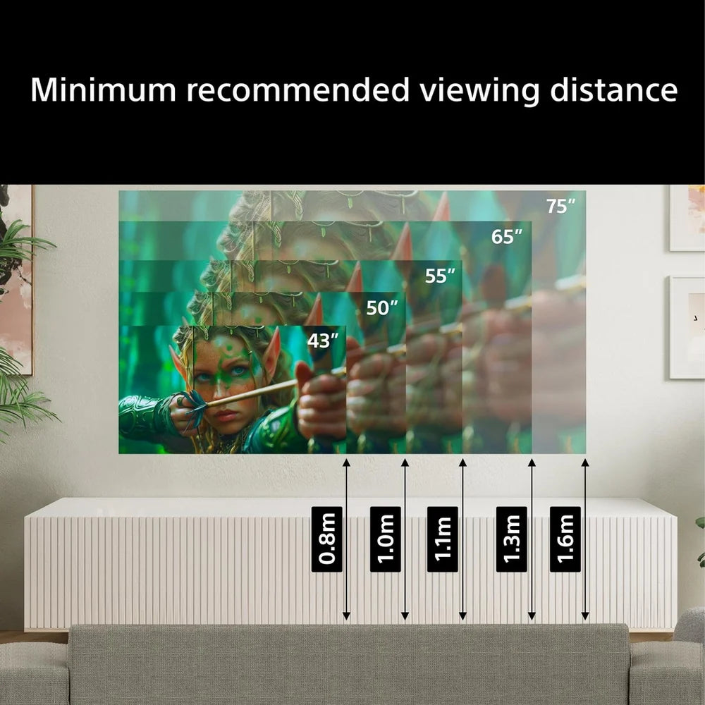 Sony K50S25M2PB 50 Inch BRAVIA 2 II Direct LED 4K Ultra HD HDR Smart Google TV 2026