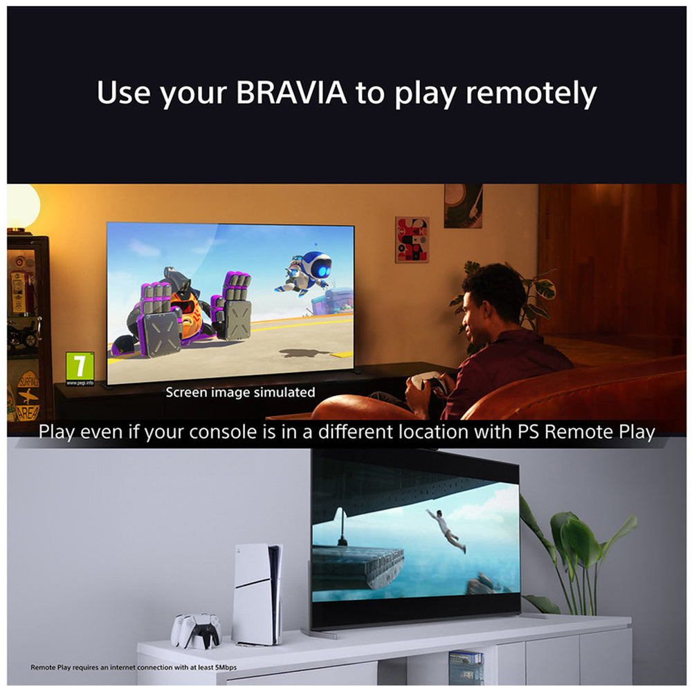 Sony K55XR55B 55 Inch BRAVIA 5 Mini LED 4K Ultra HD HDR Smart Google TV