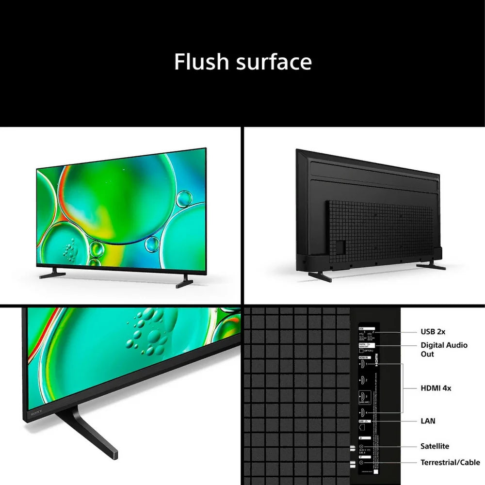 Sony K75S25M2PB 75 Inch BRAVIA 2 II Direct LED 4K Ultra HD HDR Smart Google TV 2026