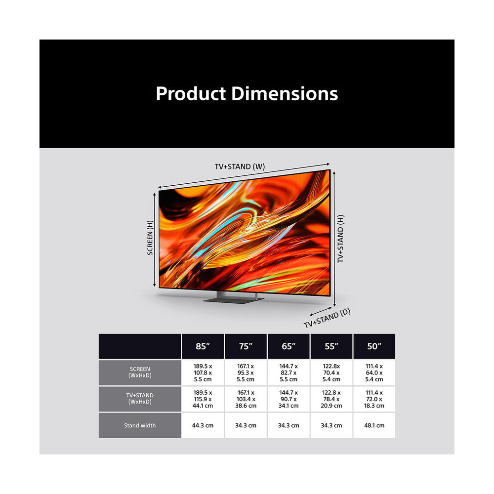 Sony K85XR75M2PB 85Inch BRAVIA 7 II True RGB LED 4K Ultra HD HDR Smart Google TV 2026
