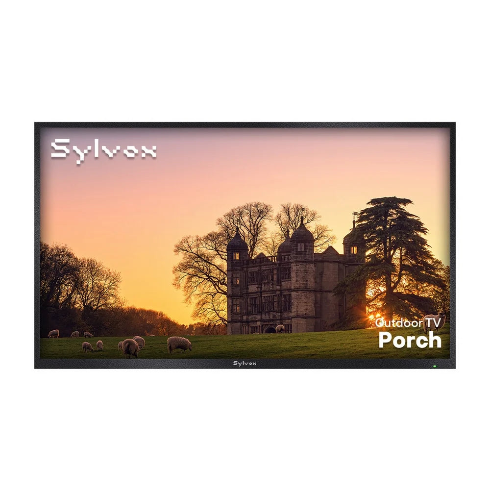 Sylvox OT50B1K4GC 50 Inch 4K Ultra HD LED Partial Sun Outdoor Smart TV
