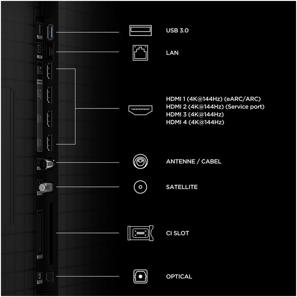 TCL 65C8L-UK 65 Inch C8L 4K Ultra HD HDR Premium SQD-Mini LED Smart TV 2026