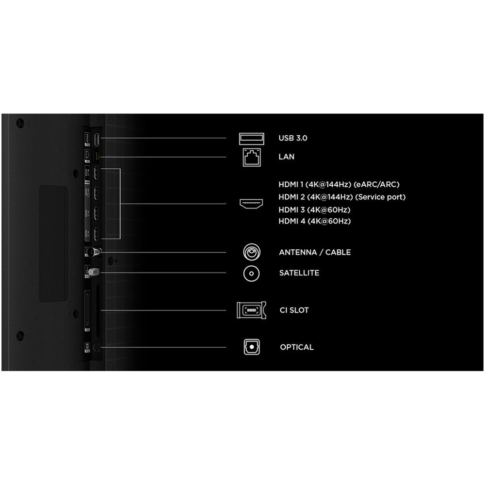 TCL 65RM7L-UK 65 Inch RM7L 4K Ultra HD HDR RGB Mini LED Smart Google TV 2026