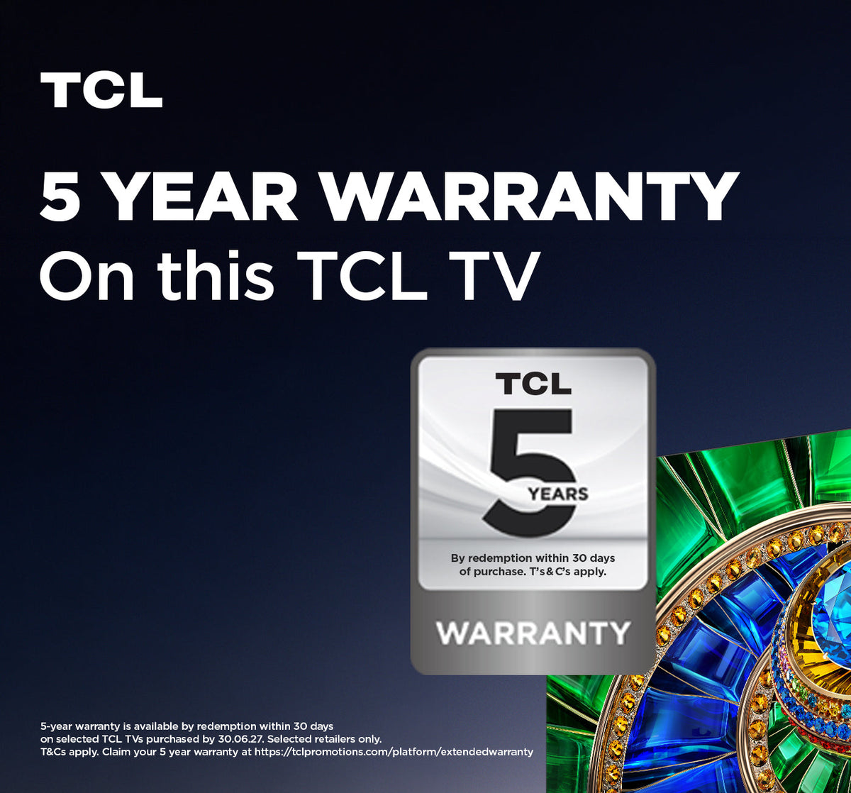 TCL 85RM7L-UK 85 Inch RM7L 4K Ultra HD HDR RGB Mini LED Smart Google TV 2026