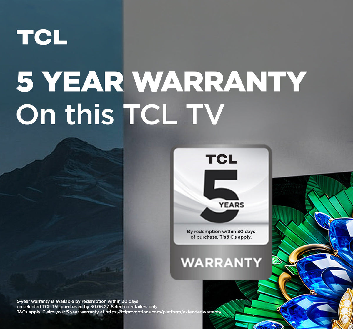 TCL 98A400M-UK 98 Inch A400M 4K Ultra HD HDR QD-Mini LED Smart Google TV 2026