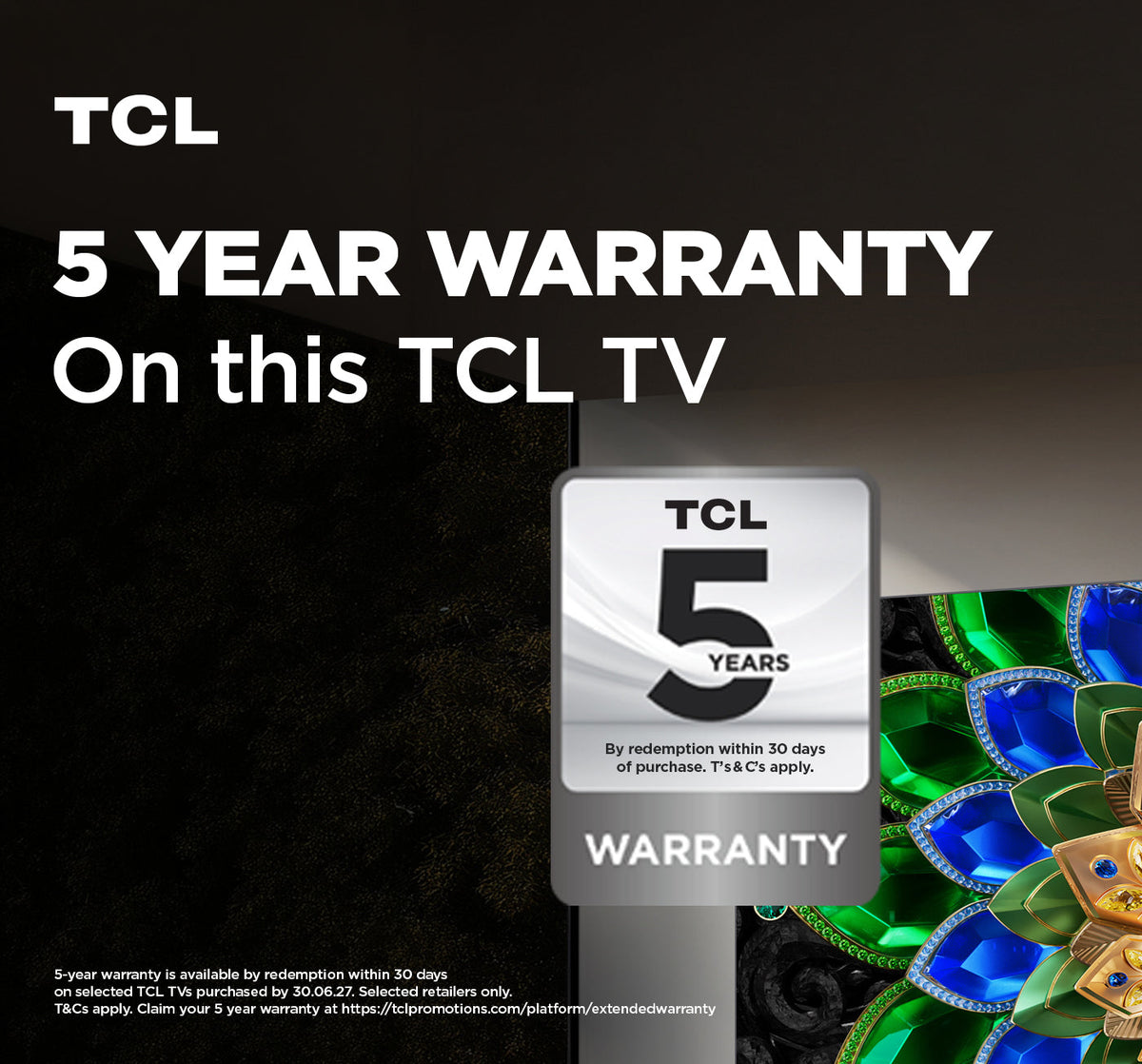 TCL 98A400U-UK 98 Inch A400U 4K Ultra HD HDR QD-Mini LED Smart Google TV 2026